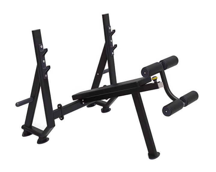 HX-6128 下斜式臥推架